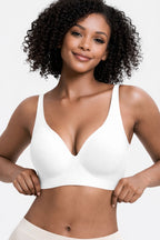 Bravella Viral Jelly Wireless Seamless Deep V Push Up Bra