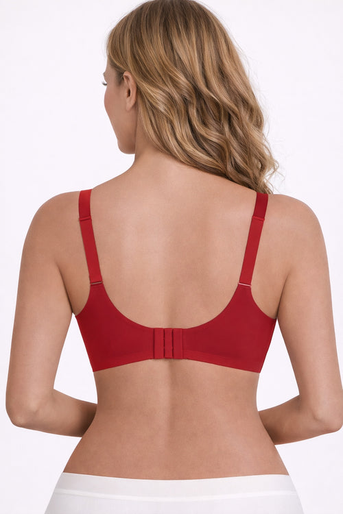 Bravella Viral Jelly Wireless Seamless Deep V Push Up Bra